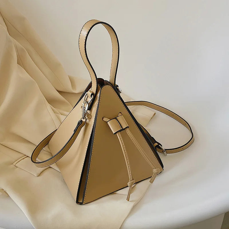 Women's Luxury PU Leather Shoulder Bag - Green